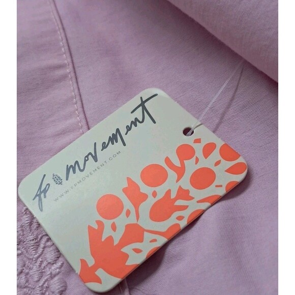 NWT Free People Movement Mesmerize Me Coveralls Jumpsuit Pink Rose Women's Small - Picture 8 of 13